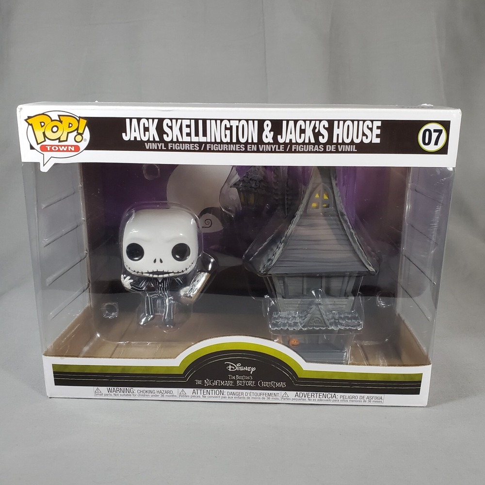 Funko Pop Town 07 Jack Skellington & Jack's House Nightmare Before Christmas